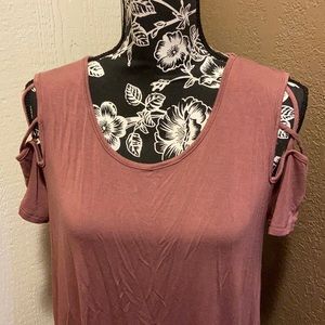 Obsession cold shoulder dress